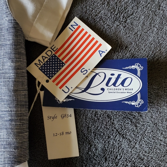 Birthday/Christening/Holiday boys suite set - Picture 3 of 3